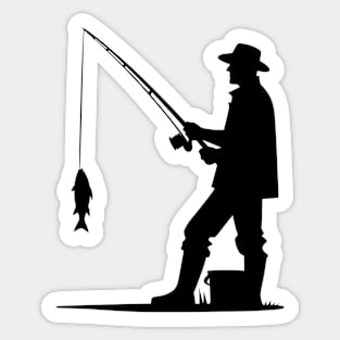 Fisherman Sticker